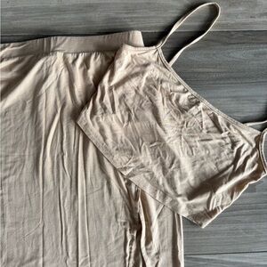 SHEIN Tan Spaghetti Strap Top